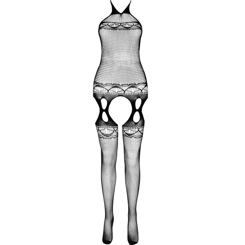 PASSION - BODYSTOCKING ECO COLLECTION ECO BS006 NOIR – Image 3