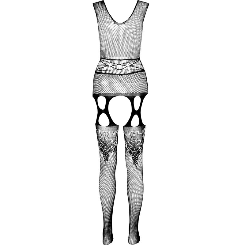 PASSION - BODYSTOCKING ECO COLLECTION ECO BS014 NOIR – Image 4