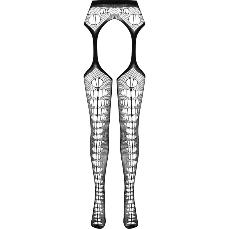 PASSION - ECO COLLECTION BODYSTOCKING ECO S008 BLACK - Image 3