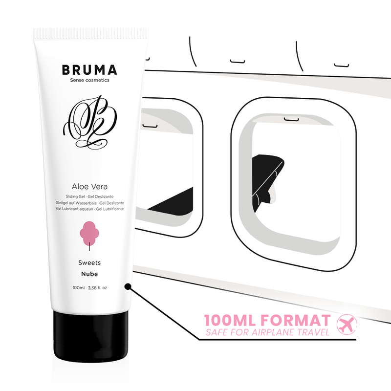 BRUMA - GEL GLISSANT À L'ALOE VERA SAVEUR BONBONS 100 ML – Image 5