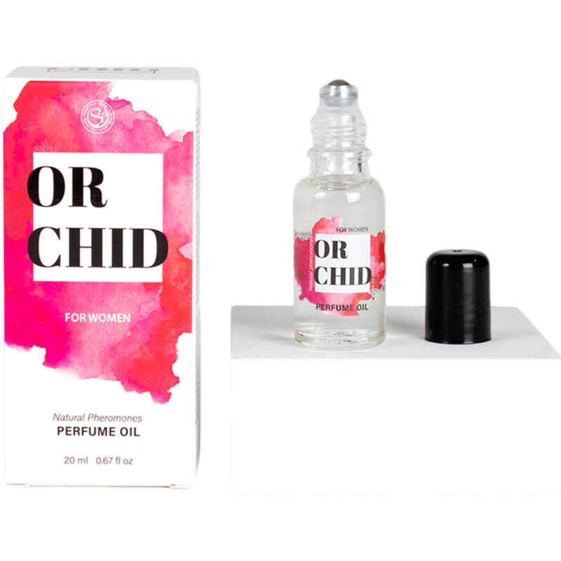 SECRETPLAY - ORCHID PERFUME EN ACEITE FEROMONAS MUJER 20 ML - Imagen 3
