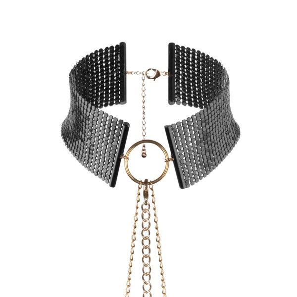 BIJOUX - DÉSIR MÉTALLIQUE BLACK METALLIC NECKLACE - Image 2