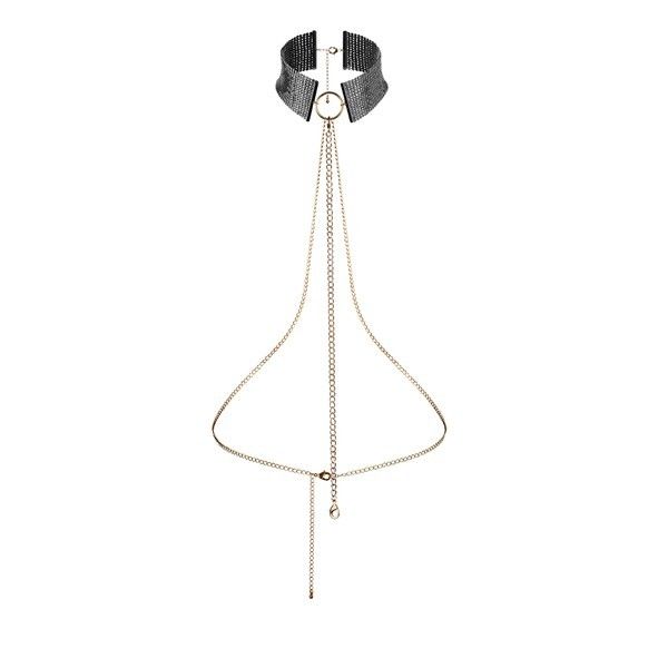 BIJOUX - DÉSIR MÉTALLIQUE BLACK METALLIC NECKLACE - Image 3