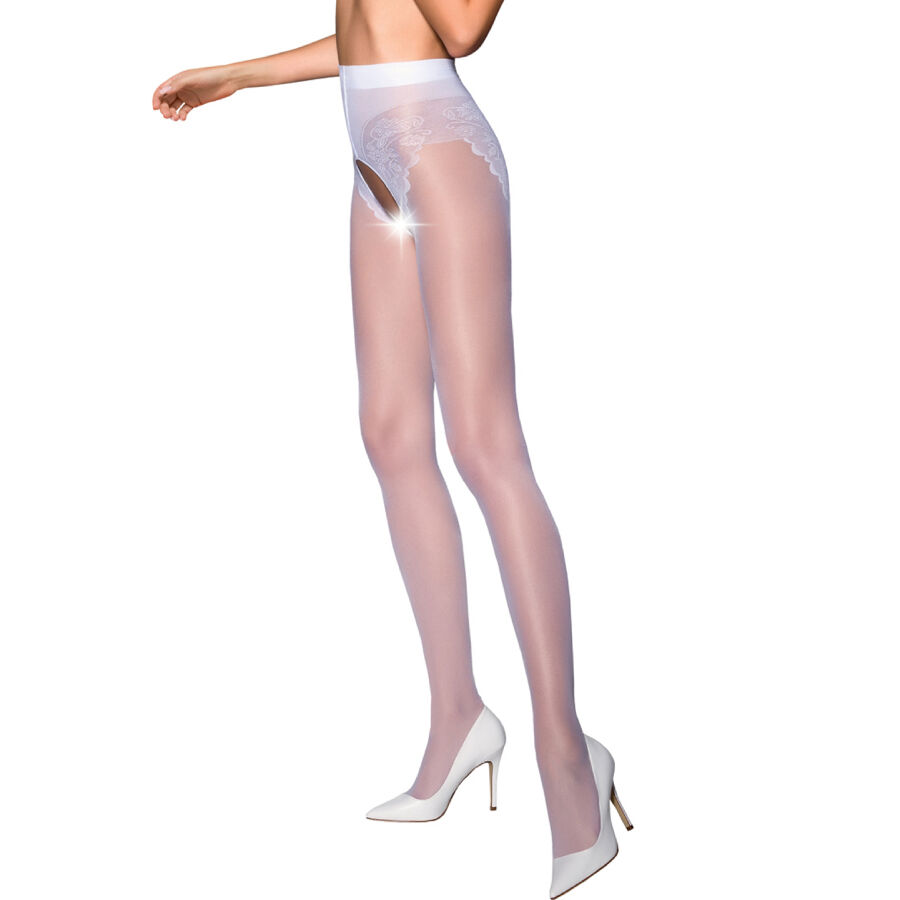 PASSION - TIOPEN 006 COLLANT BIANCO 1/2 30 DEN - immagine 2