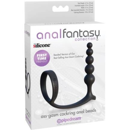 ANAL FANTASY ELITE COLLECTION - BOLAS ANALES ASS-GASM COCKRING - Imagen 5