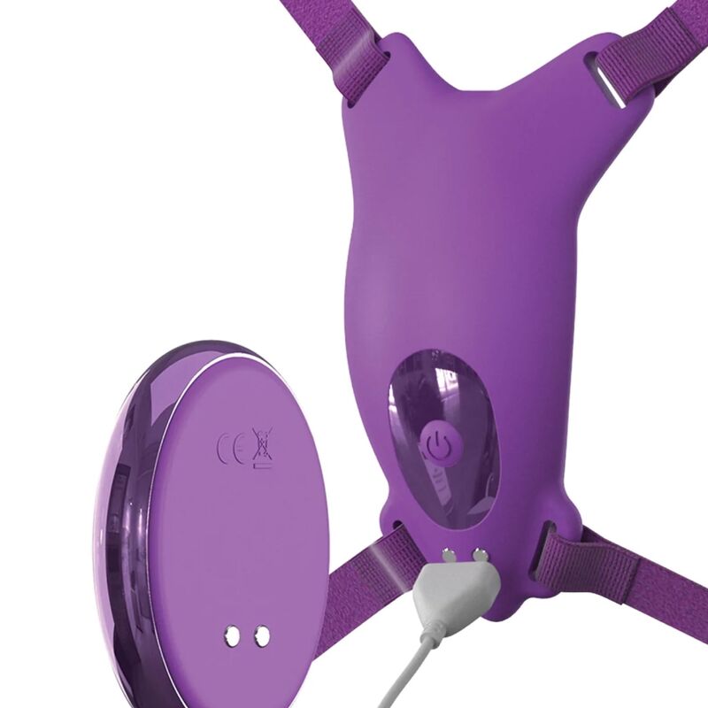 FANTASY FOR HER - ARNES MARIPOSA VIBRADOR, RECARGABLE CONTROL REMOTO VIOLETA - Imagen 4