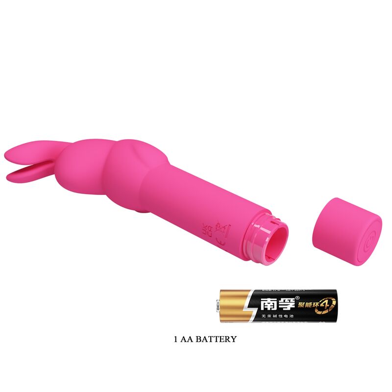 PRETTY LOVE - VIBRATEUR EN SILICONE GERARDO FUSCHIA RABBIT – Image 4