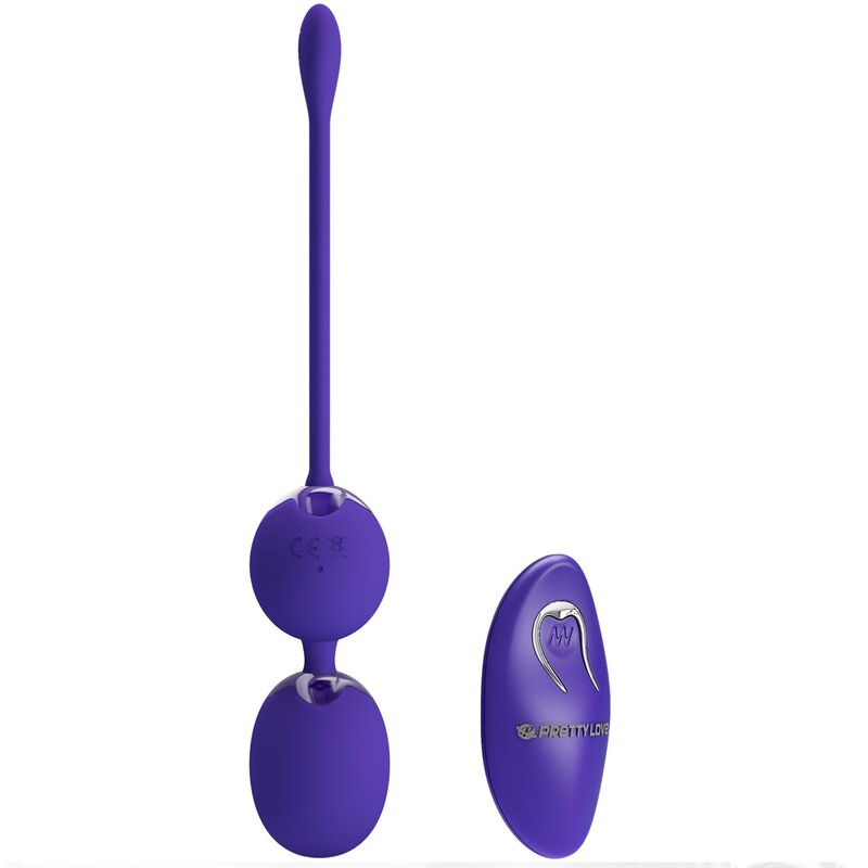 PRETTY LOVE - WILLIE YOUTH BOLAS CONTROL REMOTO VIBRACIÓN VIOLETA - Imagen 2