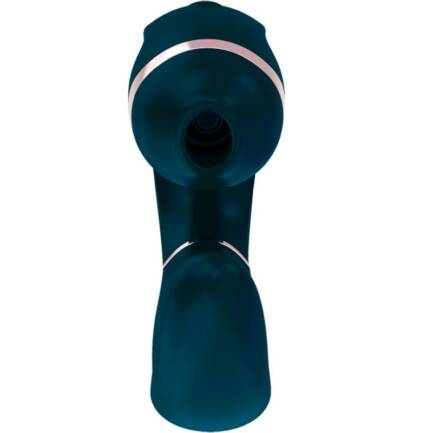 ADRIEN LASTIC - MYG SUCCIONADOR CLITORIS Y ESTIMULADOR G-SPOT VERDE OSCURO - Imagen 3