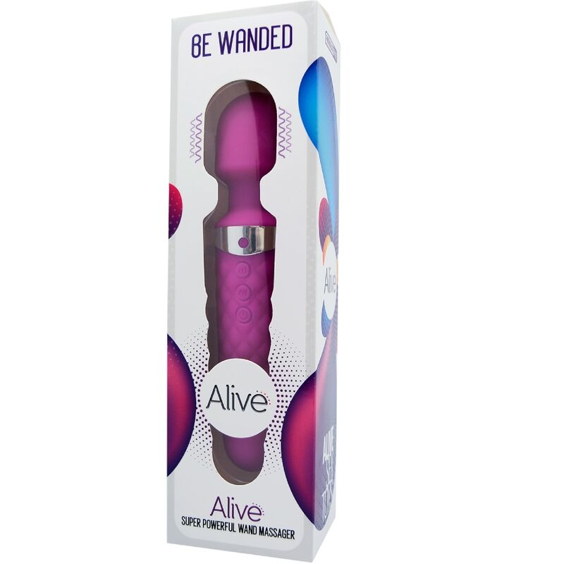 ALIVE - MASSEUR VIBRATEUR BE WANDED VIOLET – Image 2