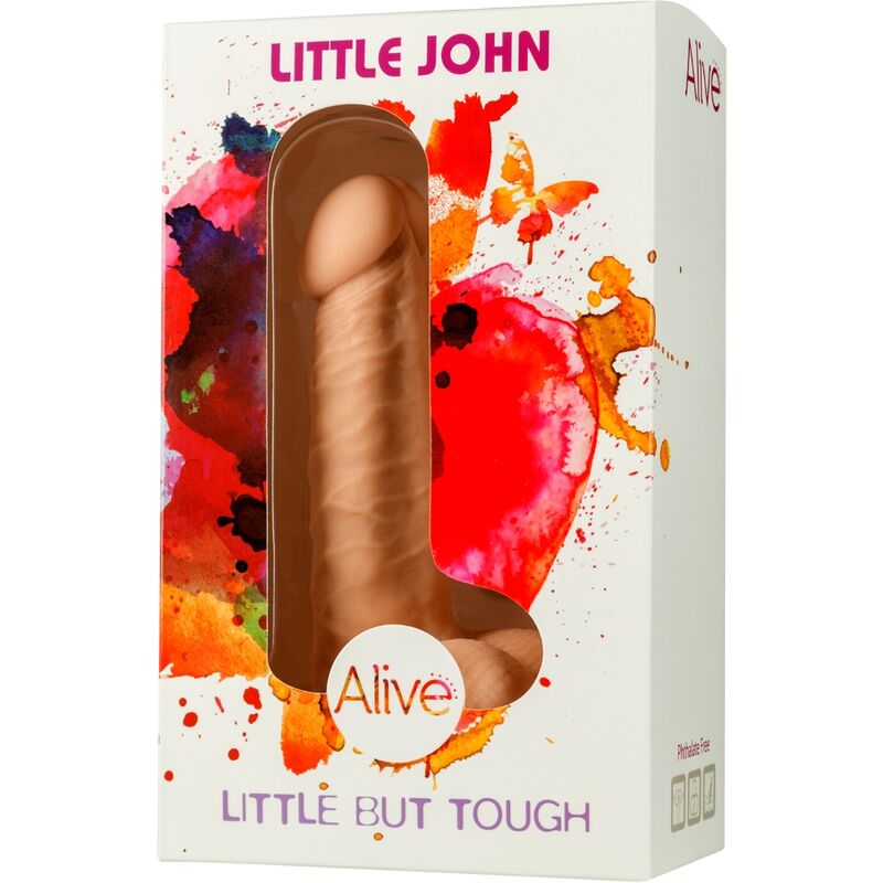 ALIVE - LITTLE JOHN REALISTISCHER PENIS 14,6 CM – Bild 2