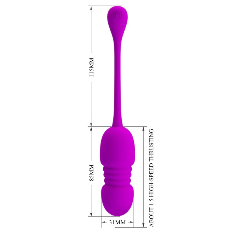 PRETTY LOVE - OEUF VIBRANT RECHARGEABLE CALLIE VIOLET – Image 5