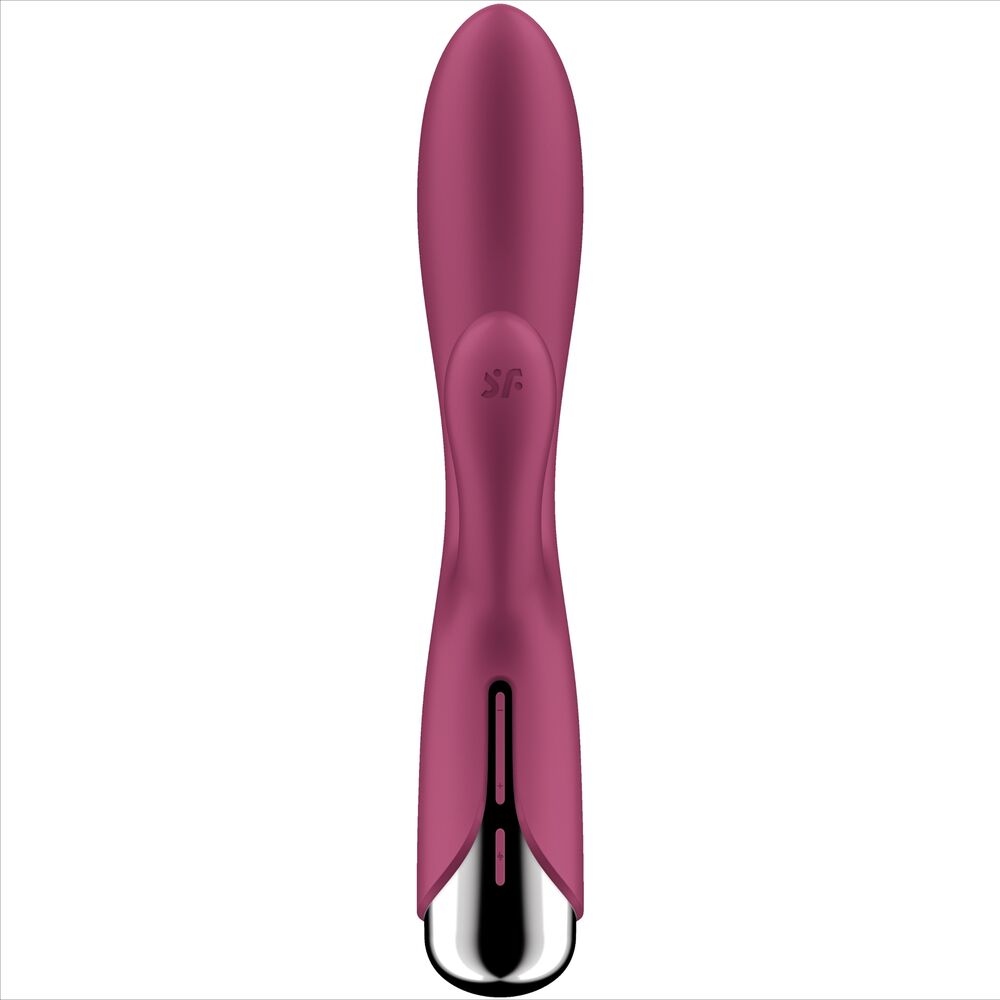 SATISFYER - SPINNING RABBIT 1 ESTIMULACION CLITORIS Y PUNTO G ROJO - Imagen 2
