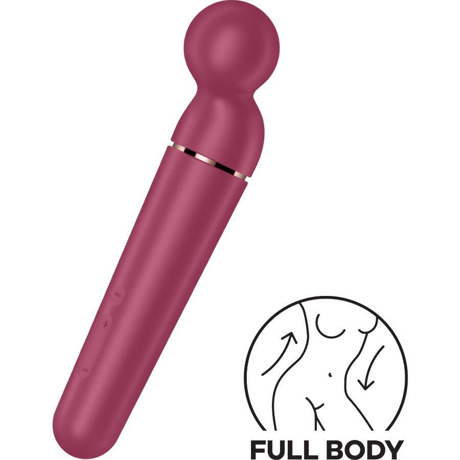 SATISFYER - PLANET WAND-ER VIBRATEUR MASSAGER BERRY – Image 5