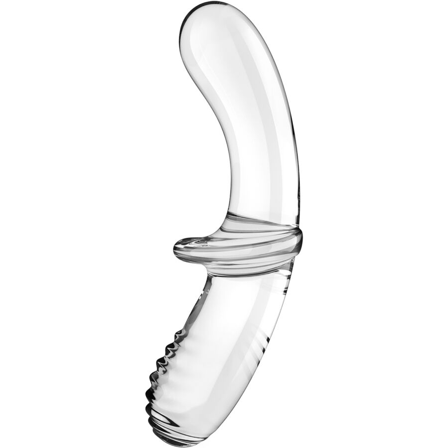SATISFYER - GODE DOUBLE CRISTAL TRANSPARENT – Image 2