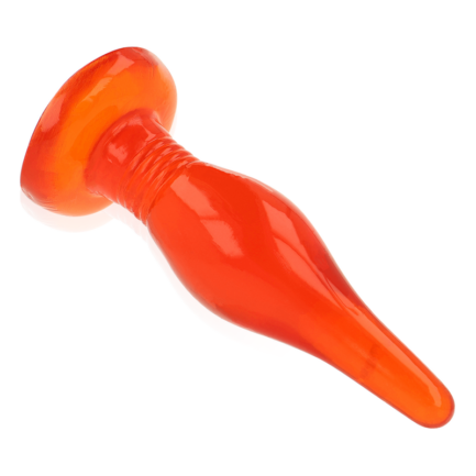 BAILE - PLUG ANAL TACTO SUAVE ROJO 14.2 CM - Imagen 2