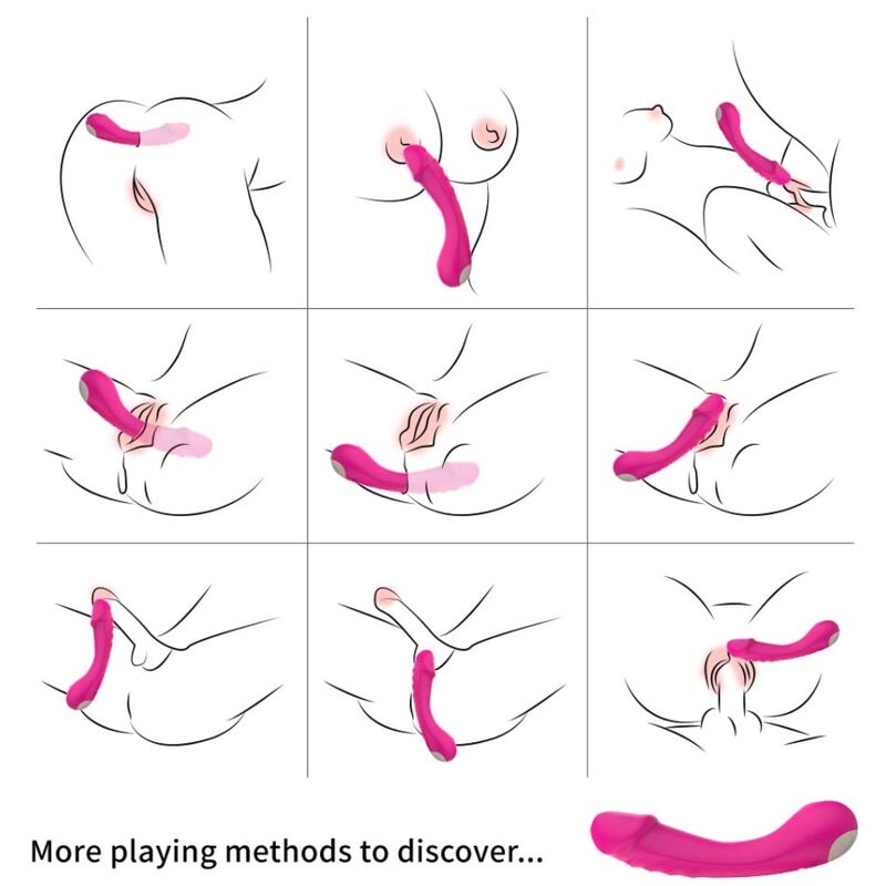 ARMONY - DILDO VIBRADOR PUNTO G SILICONA VIOLETA - Imagen 2