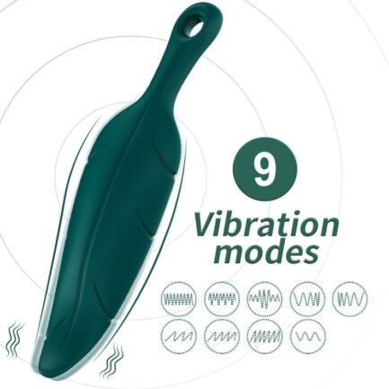 ARMONY - ESTIMULADOR  VIBRADOR HOJA VERDE