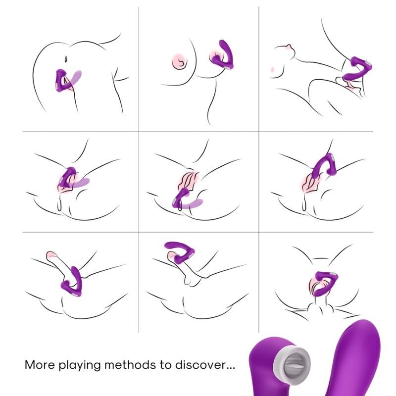 ARMONY - SECRETKISS LICKING VIBRANT CLITO & VIBRATEUR COURBE VIOLET – Image 4
