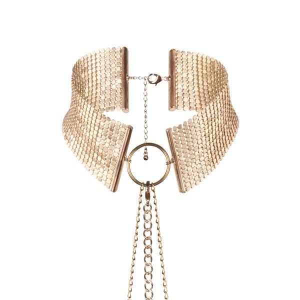 BIJOUX - DÉSIR MÉTALLIQUE COLLAR METLICO DORADO - Imagen 3