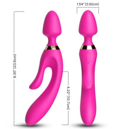 ARMONY - MASAJEADOR  VIBRADOR RABBIT FUCSIA