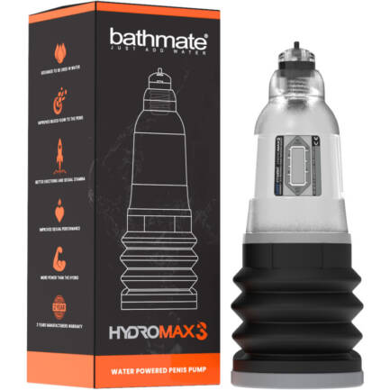 BATHMATE - HYDROMAX 3 TRANSPARENTE - Imagen 2