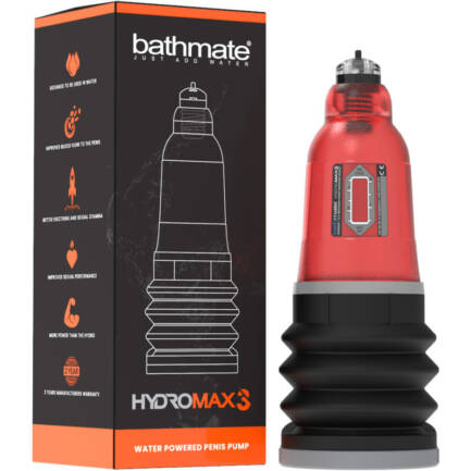 BATHMATE - HYDROMAX 3 ROJO - Imagen 2