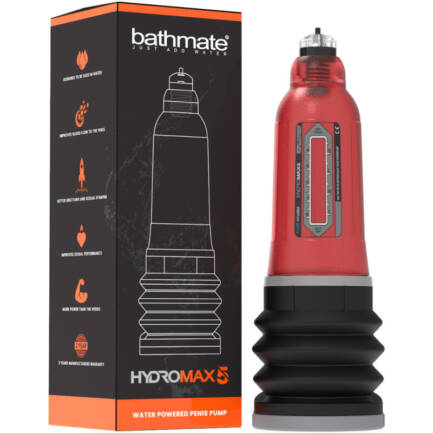 BATHMATE - HYDROMAX 5 ROJO - Imagen 2