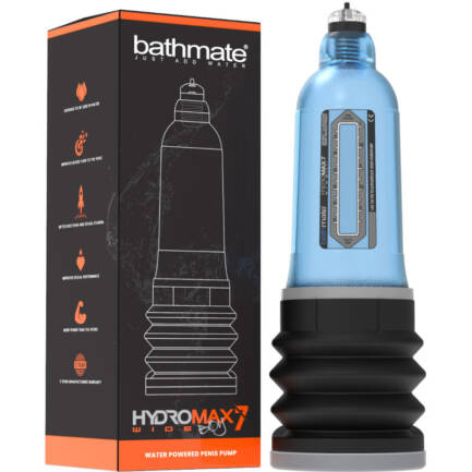 BATHMATE - HYDROMAX 7 WIDE BOY X30 AZUL - Imagen 2