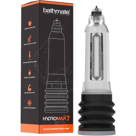 BATHMATE - HYDROMAX 7 BOMBA AUMENTO PENE TRANSPARENTE - Imagen 2