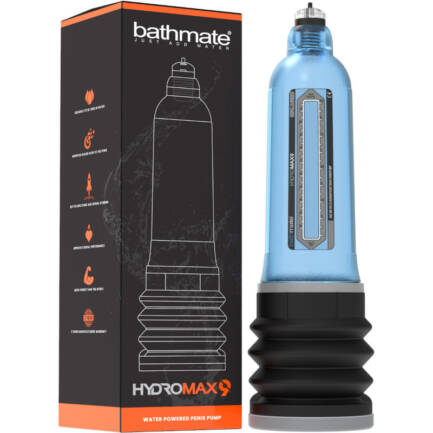 BATHMATE - HYDROMAX 9 BOMBA AUMENTO PENE AZUL - Imagen 2