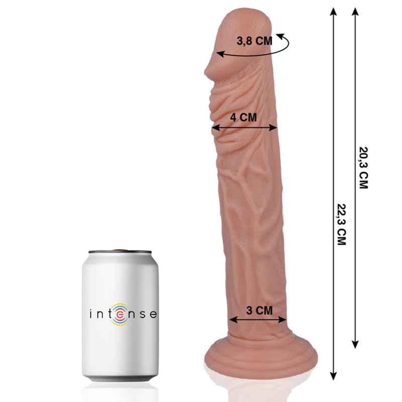 MR INTENSE - 27 PENE REALISTICO 22.3 CM -O- 4 CM - immagine 2