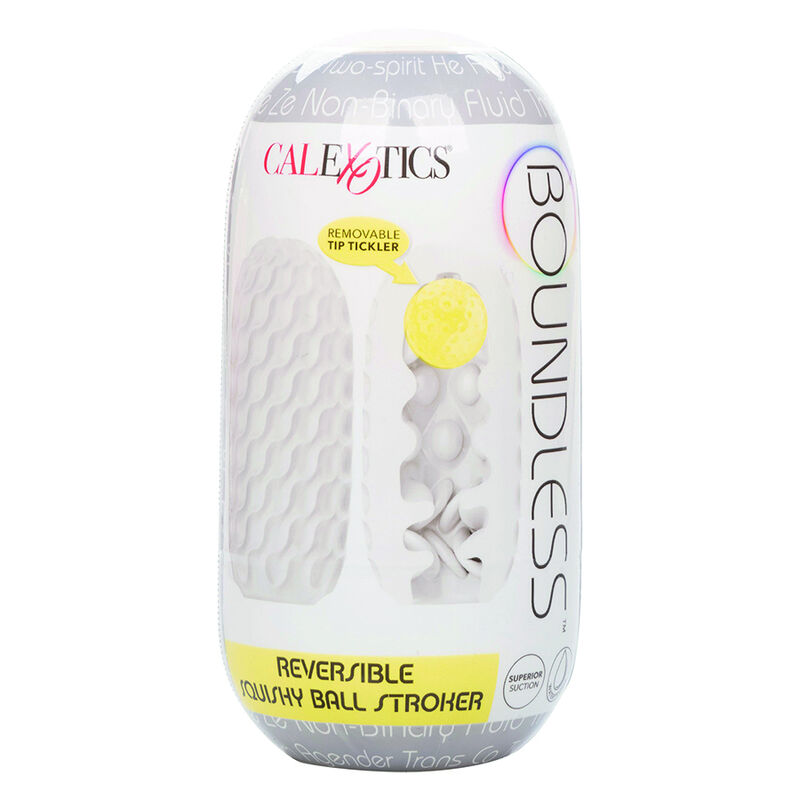 CALEXOTICS - BOUNDLESS SFERA SQUISHY REVERSIBILE GRIGIA - immagine 2