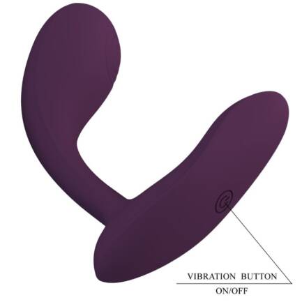 PRETTY LOVE - BAIRD G-SPOT 12 VIBRACIONES RECARGABLE LILA APP - Imagen 4