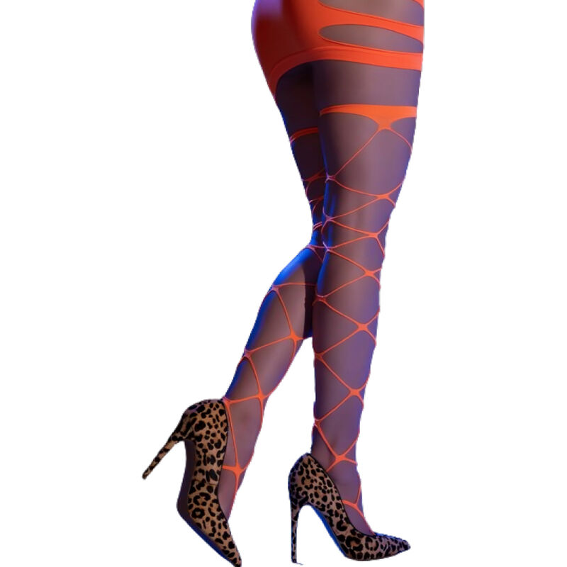 CHILIROSE - CR 4264 MEDIAS CABARET BLANCO S/M - Imagen 2