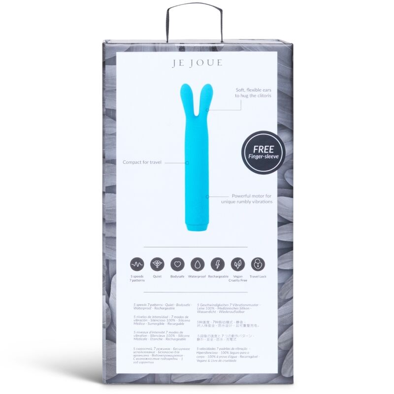 JE JOUE - BULLET CONIGLIO TEAL FORTE - immagine 4