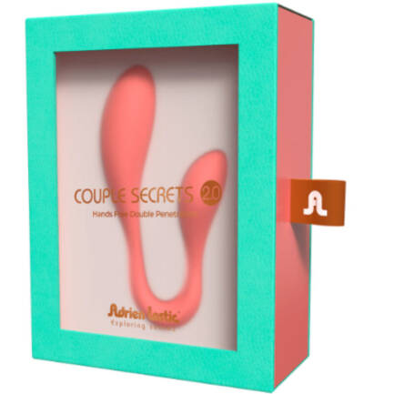 ADRIEN LASTIC - COUPLE SECRETS II DOBLE ESTIMULACION ROSA + APP - Imagen 4