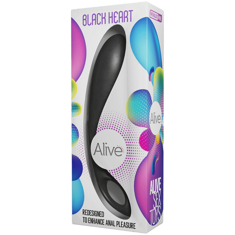 ALIVE - BLACK HEART ESTIMULADOR ANAL - Imagen 3