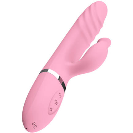 ARMONY - VIBRADOR  THRUSTING CON LENGUA EFECTO CALOR ROSA - Imagen 2