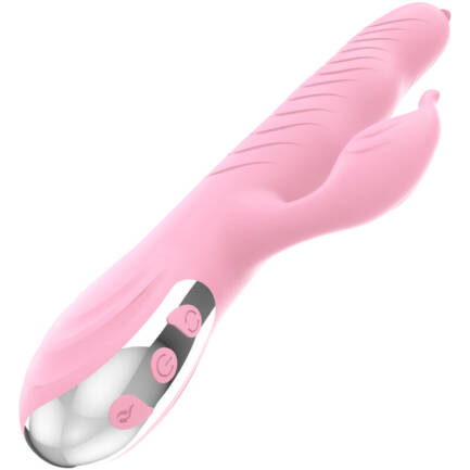 ARMONY - MARCIA VIBRADOR  THRUSTING DOBLE LENGUA EFECTO CALOR ROSA - Imagen 5