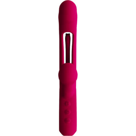 ARMONY - IMPACT SWING VIBRADOR  ESTIMULADOR DUAL MODELO 2 BURDEOS - Imagen 2