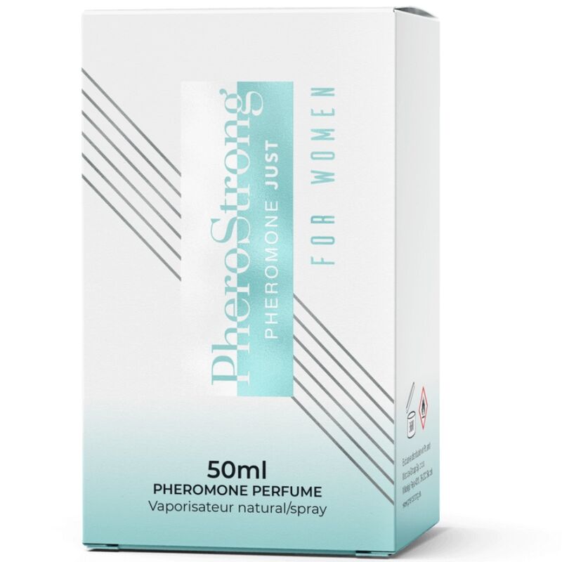 PHEROSTRONG - PERFUME CON FEROMONAS JUST PARA MUJER 50 ML - Imagen 3