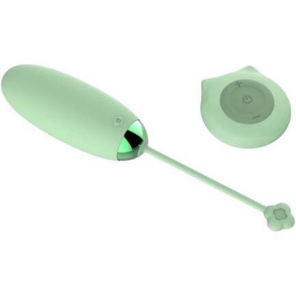 ARMONY - KITTY FUN HUEVO VIBRADOR CONTROL REMOTO 10 VIBRACIONES VERDE - Imagen 4