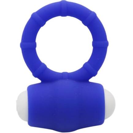 ARMONY - POWER O ANILLO VIBRADOR SILICONA AZUL - Imagen 3