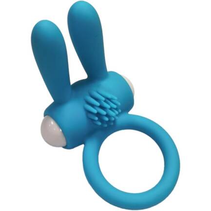 ARMONY - MR BUNNY ANILLO VIBRADOR SILICONA GREEN