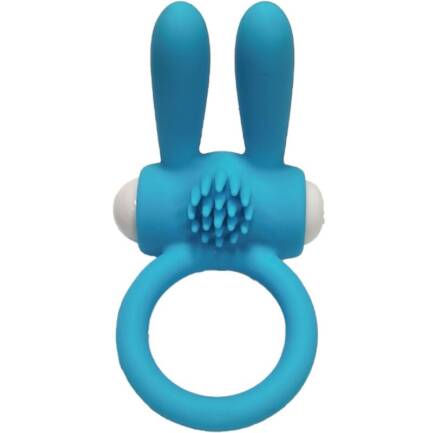 ARMONY - MR BUNNY ANILLO VIBRADOR SILICONA GREEN - Imagen 4