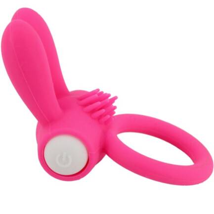 ARMONY - MR BUNNY ANILLO VIBRADOR SILICONA PINK - Imagen 4