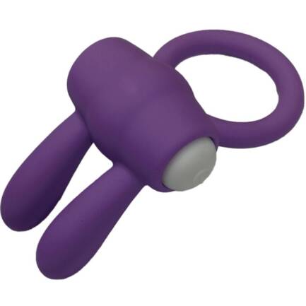 ARMONY - MR BUNNY ANILLO VIBRADOR SILICONA PURPLE - Imagen 3