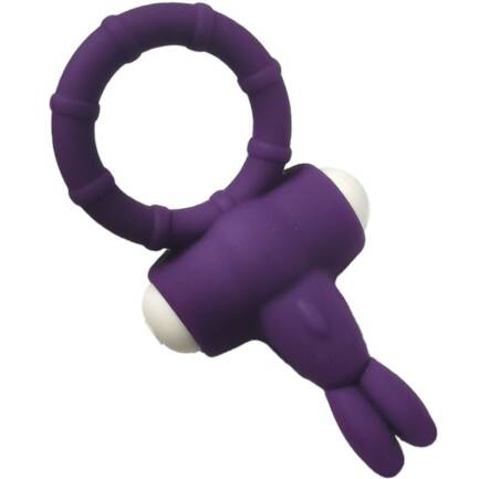 ARMONY - MS BUNNY ANILLO VIBRADOR SILICONA MORADO - Imagen 4