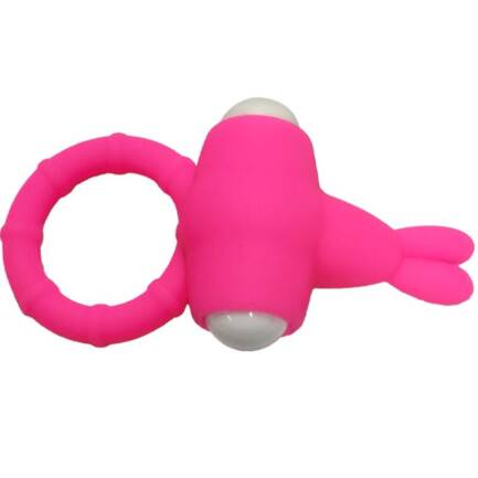 ARMONY - MS BUNNY ANILLO VIBRADOR SILICONA ROSA - Imagen 2